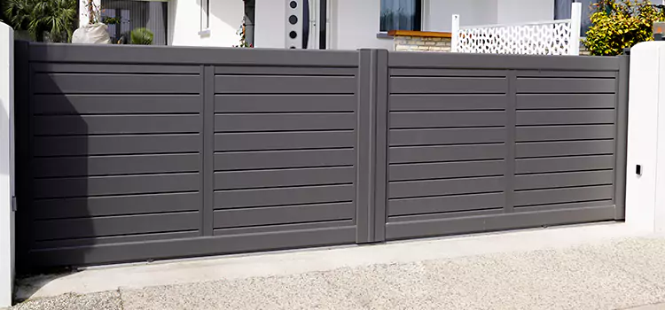 Automatic Gate Fence Park Forest